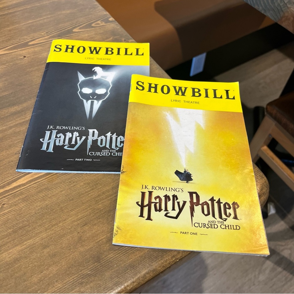 Harry Potter and The Cursed Child Broadway Playbills!
